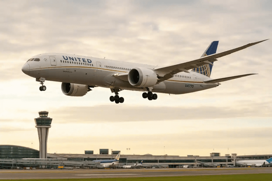 United Airlines Flight UA770